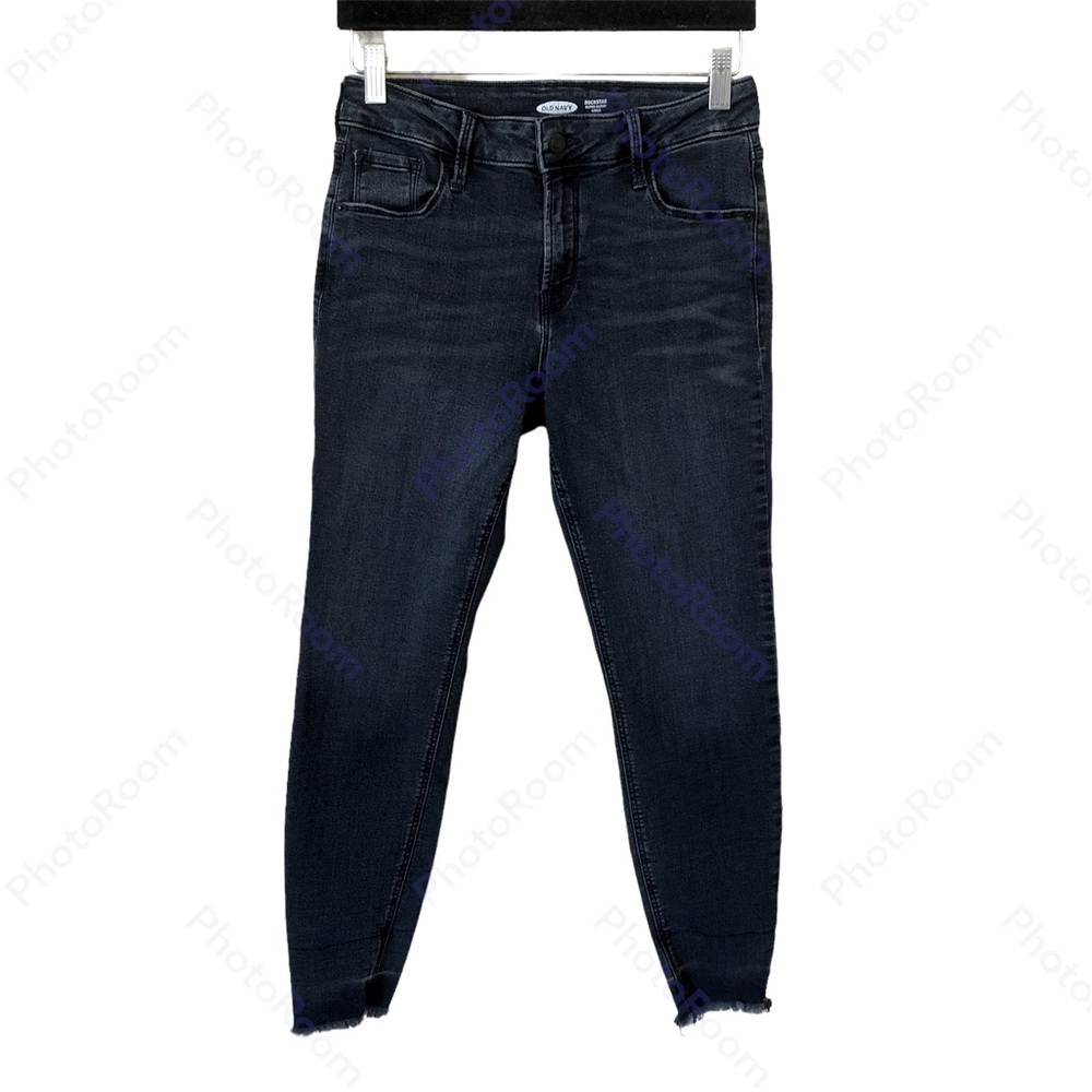 Old Navy Rockstar Super Skinny Ankle Dark Wash Jeans